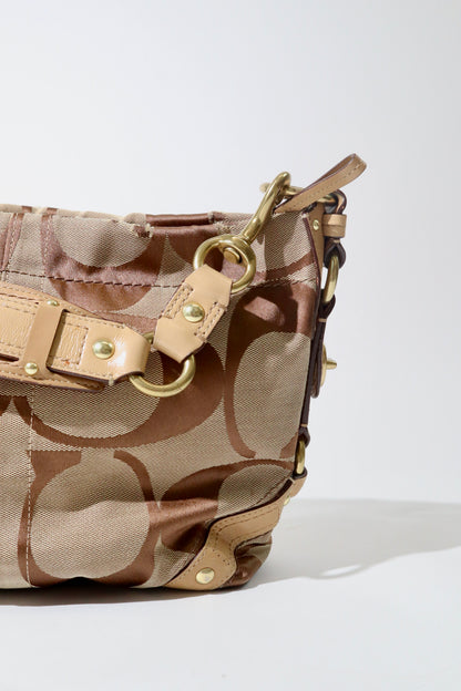 Coach Signature Mini Carly Bag mit roten Lederdetails - 1867