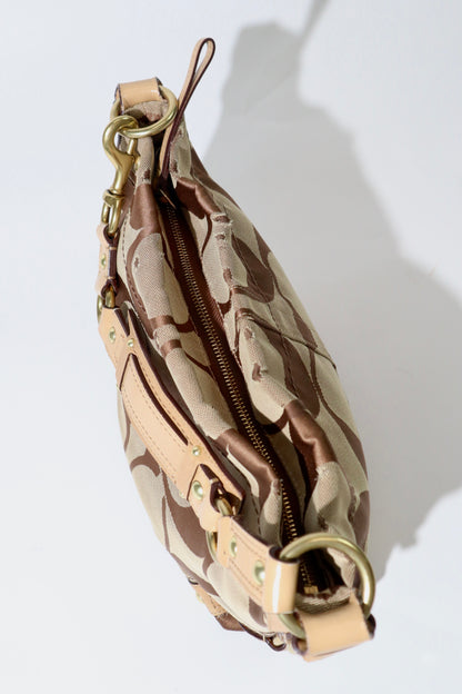 Coach Signature Mini Carly Bag mit roten Lederdetails - 1867