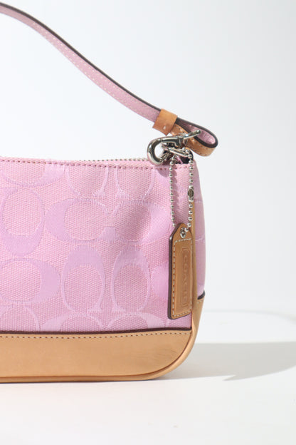 Coach Vintage 2004 Y2K Mini Pouch in Pink 6094 (Rare Find)