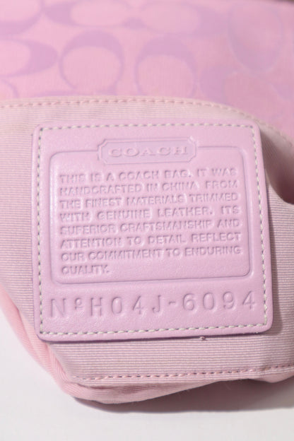 Coach Vintage 2004 Y2K Mini Pouch in Pink 6094 (Rare Find)