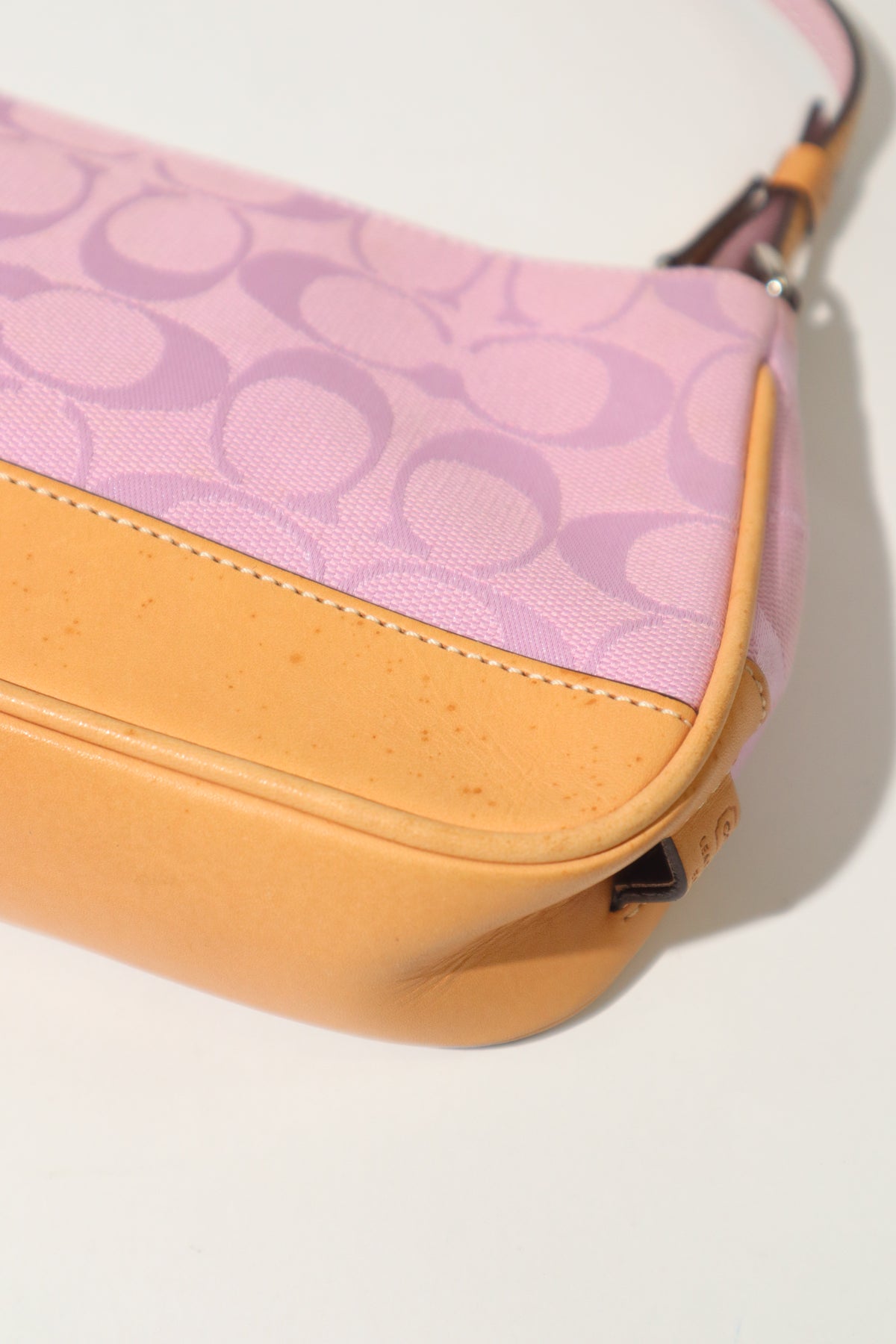Coach Vintage 2004 Y2K Mini Pouch in Pink 6094 (Rare Find)