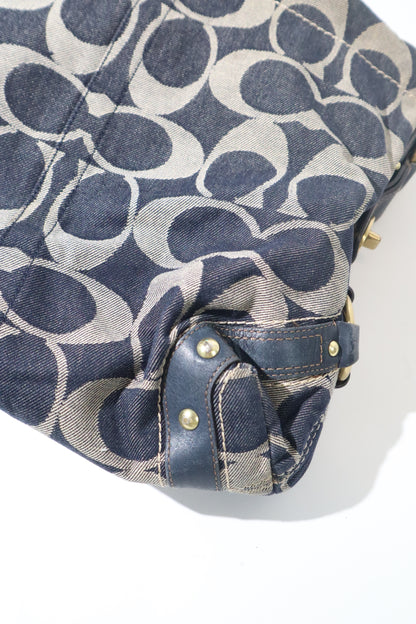 Coach Carly Large Denim Signature C Hobo Bag – Style 12577 | Vintage Y2K