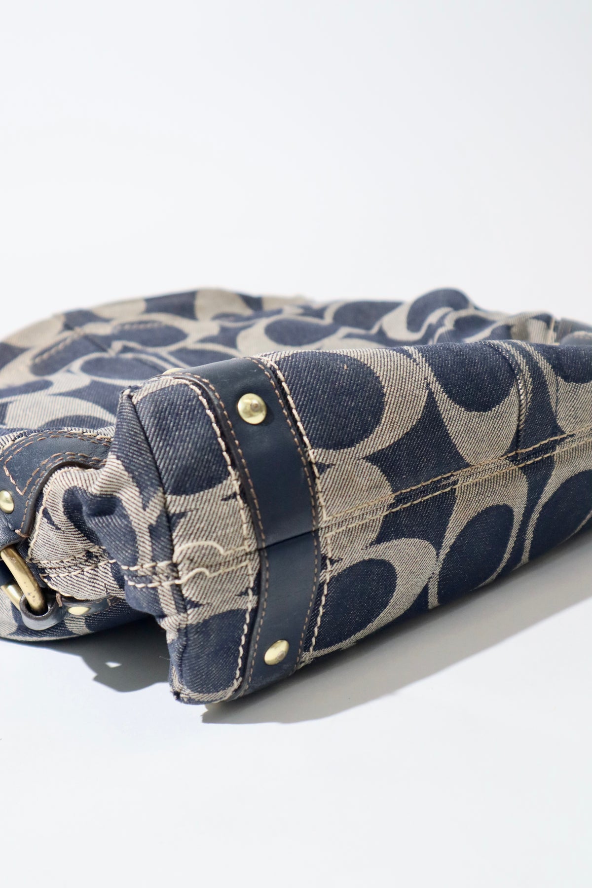 Coach Carly Large Denim Signature C Hobo Bag – Style 12577 | Vintage Y2K