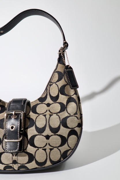 Vintage Coach Demi Soho Crescent Shoulder Bag, style 6361