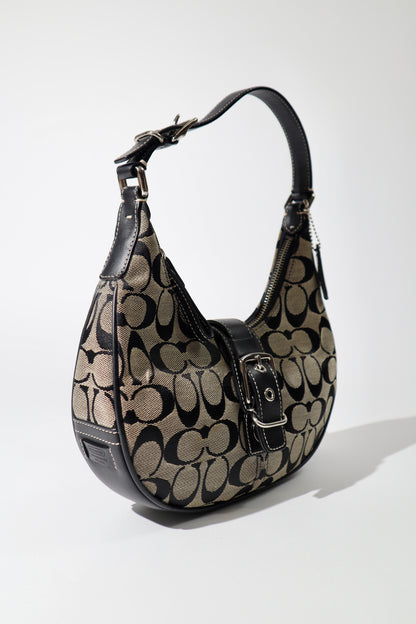 Vintage Coach Demi Soho Crescent Shoulder Bag, style 6361