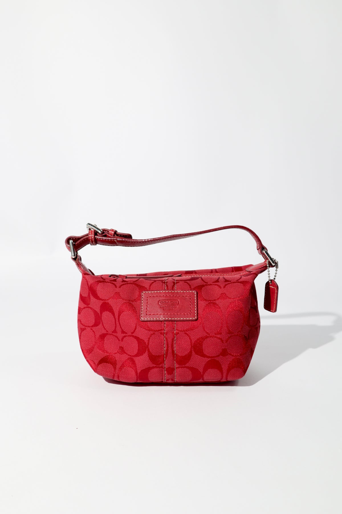 Coach Mini Flower Pochette in Rot - 41103
