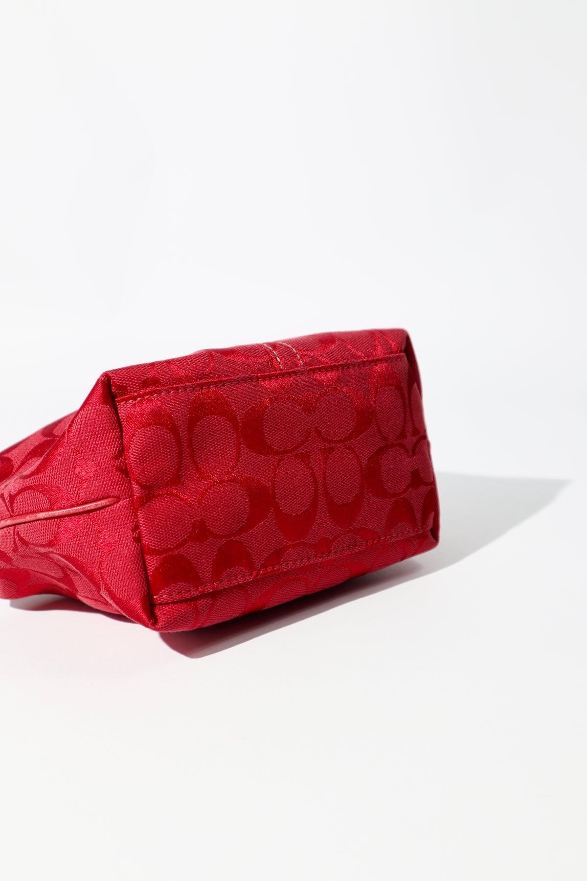 Coach Mini Flower Pochette in Rot - 41103