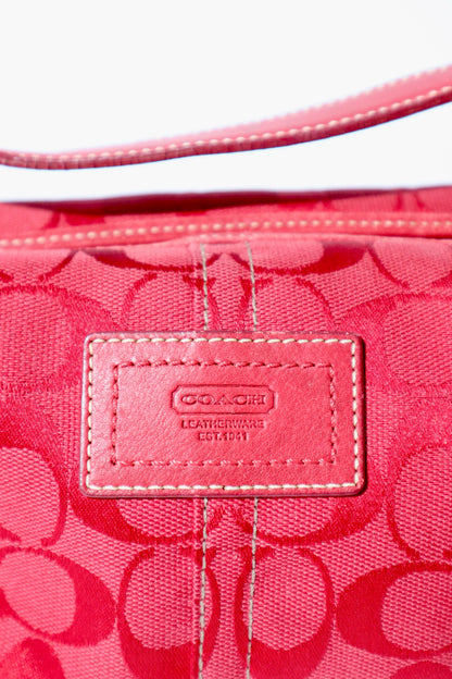 Coach Mini Flower Pochette in Rot - 41103
