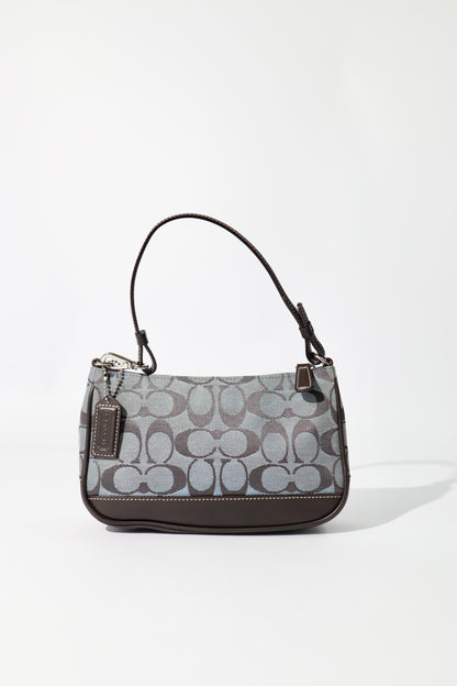 Coach Vintage 2003 Y2K Mini Pouch In Navy in style 6094