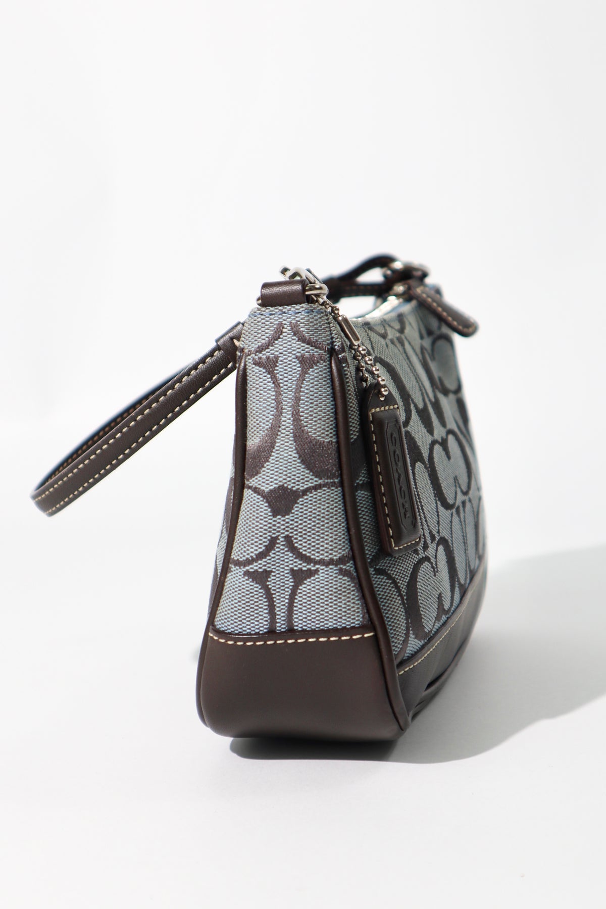 Coach Vintage 2003 Y2K Mini Pouch In Navy in style 6094