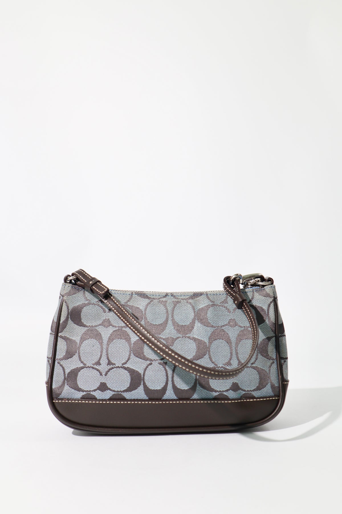 Coach Vintage 2003 Y2K Mini Pouch In Navy in style 6094