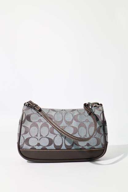 Coach Vintage 2003 Y2K Mini Pouch In Navy in style 6094