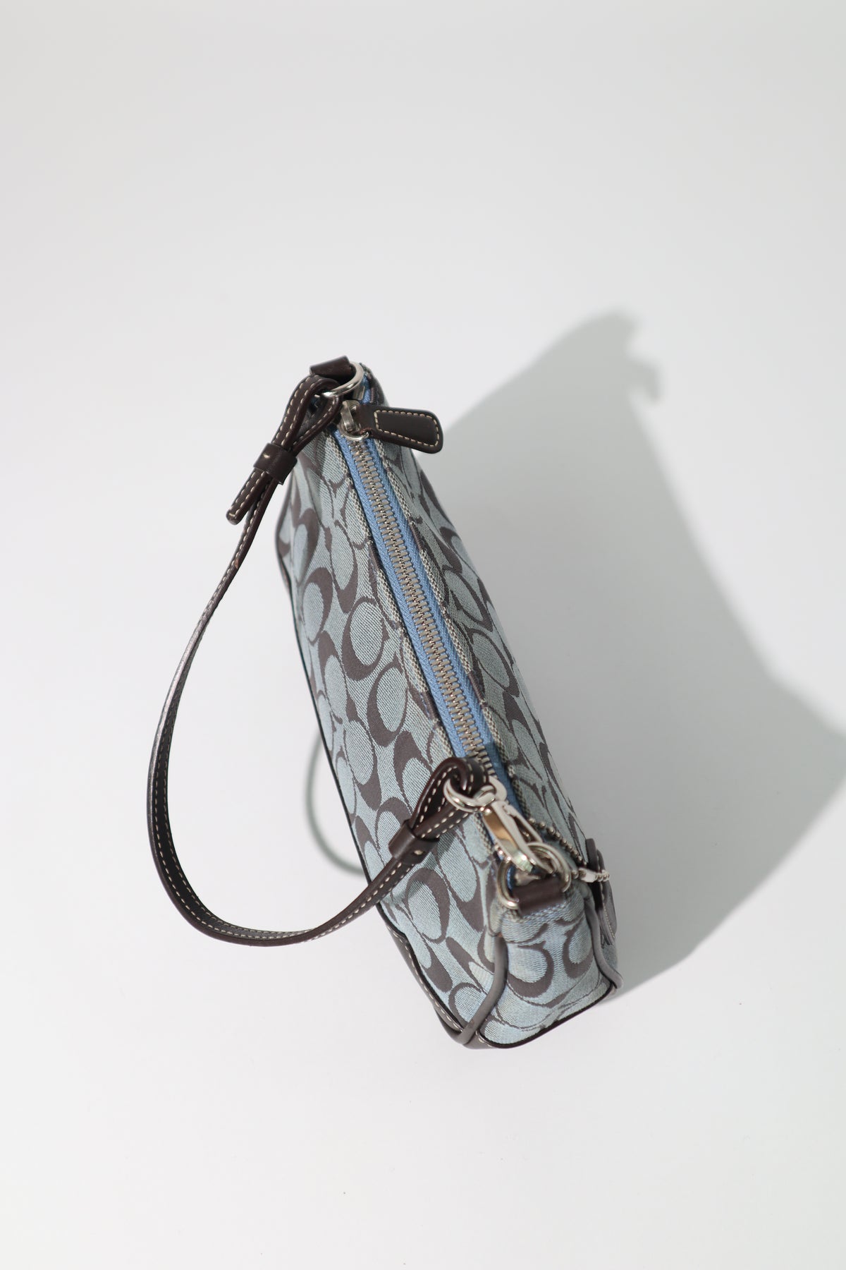 Coach Vintage 2003 Y2K Mini Pouch In Navy in style 6094