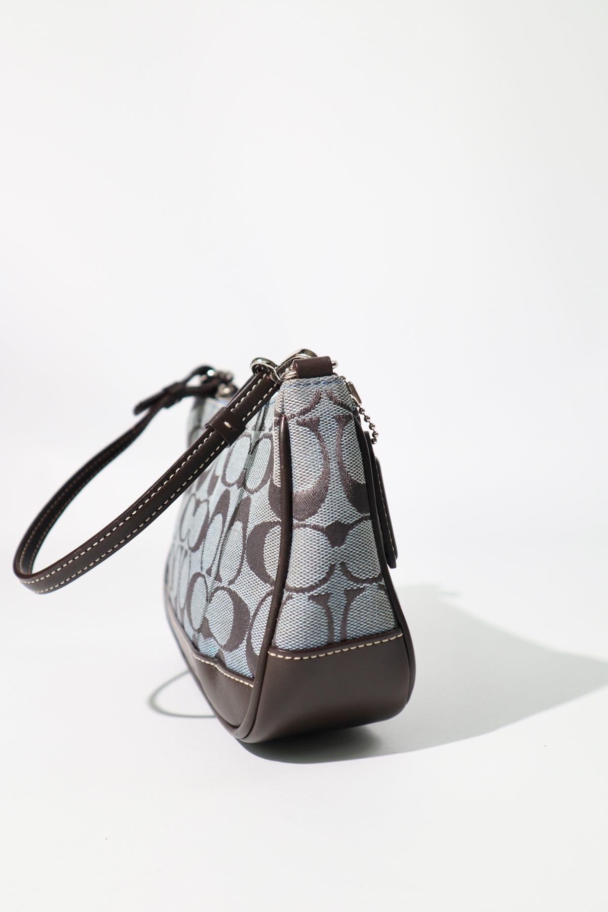 Coach Vintage 2003 Y2K Mini Pouch In Navy in style 6094