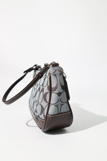 Coach Vintage 2003 Y2K Mini Pouch In Navy in style 6094