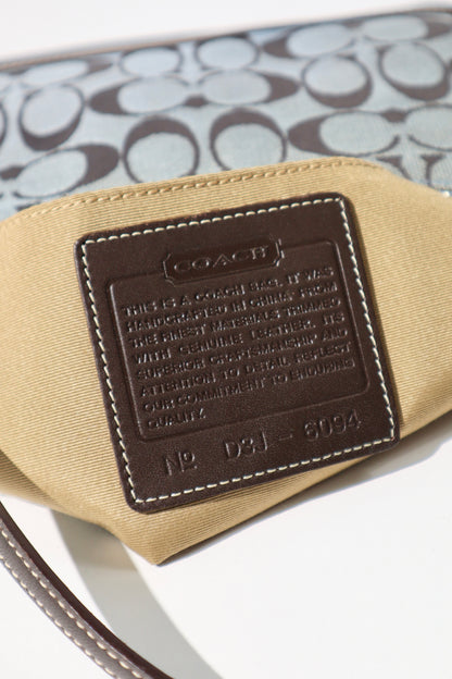 Coach Vintage 2003 Y2K Mini Pouch In Navy in style 6094