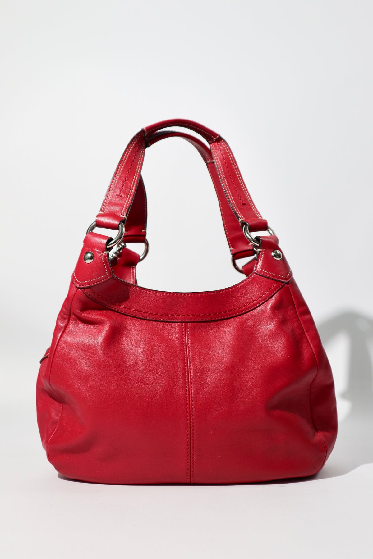 Coach Soho Lynn Pleated Leather Hobo Shoulder Bag, style F15527
