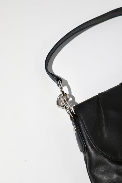 Coach Soho Black Leather Shoulder Bag, style F17217