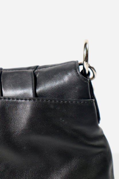 Coach Soho Black Leather Shoulder Bag, style F17217