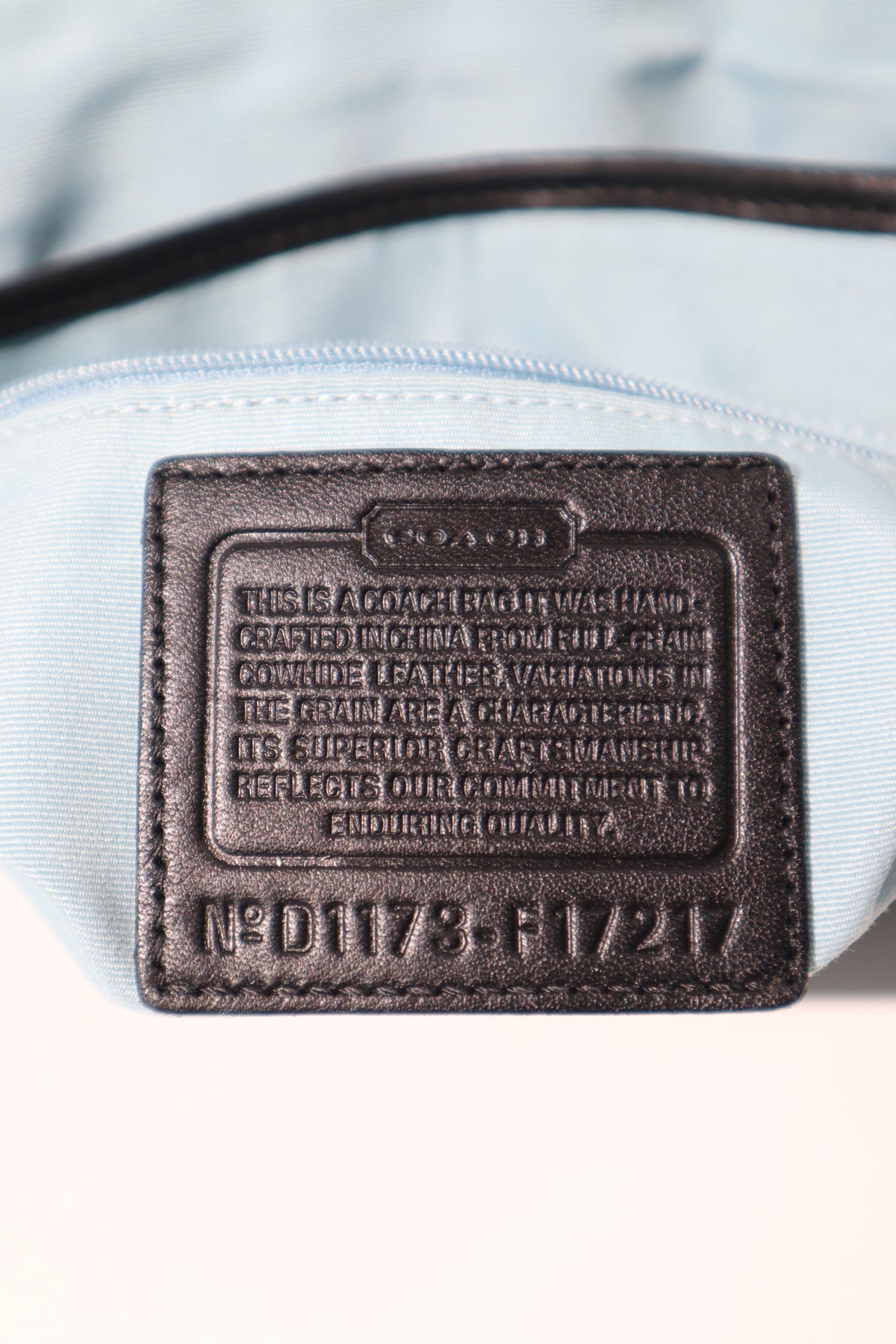 Coach Soho Black Leather Shoulder Bag, style F17217