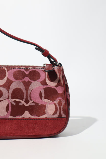 Coach Signature Optic Demi Mini Shoulder Bag, style 7027