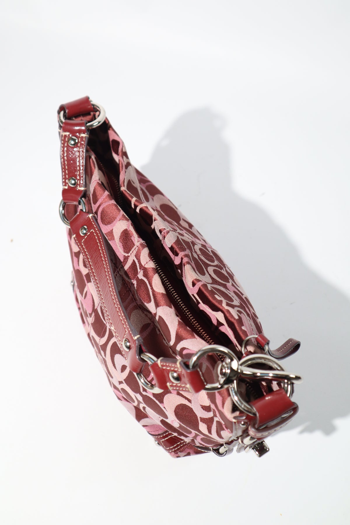 Coach Carly Optic Signature Hobo Bag, style F13980