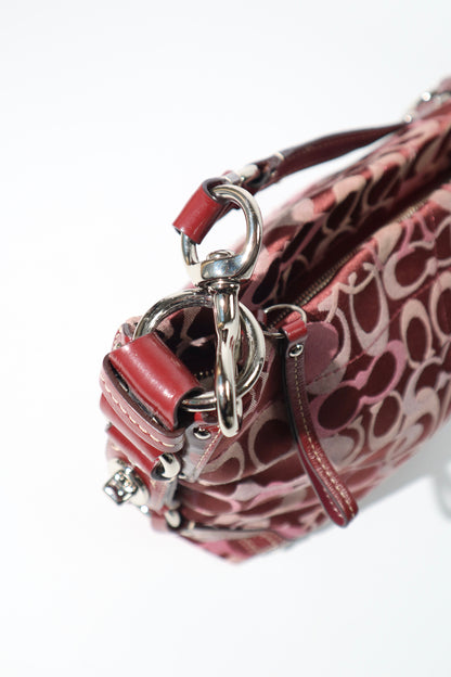 Coach Carly Optic Signature Hobo Bag, style F13980