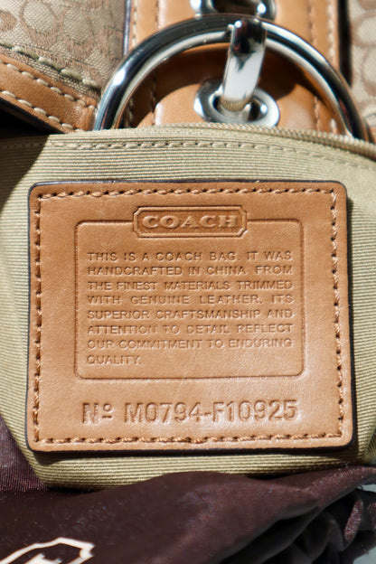 Coach Vintage 2007 Y2K Soho Belt Schultertasche in Tan – 100602