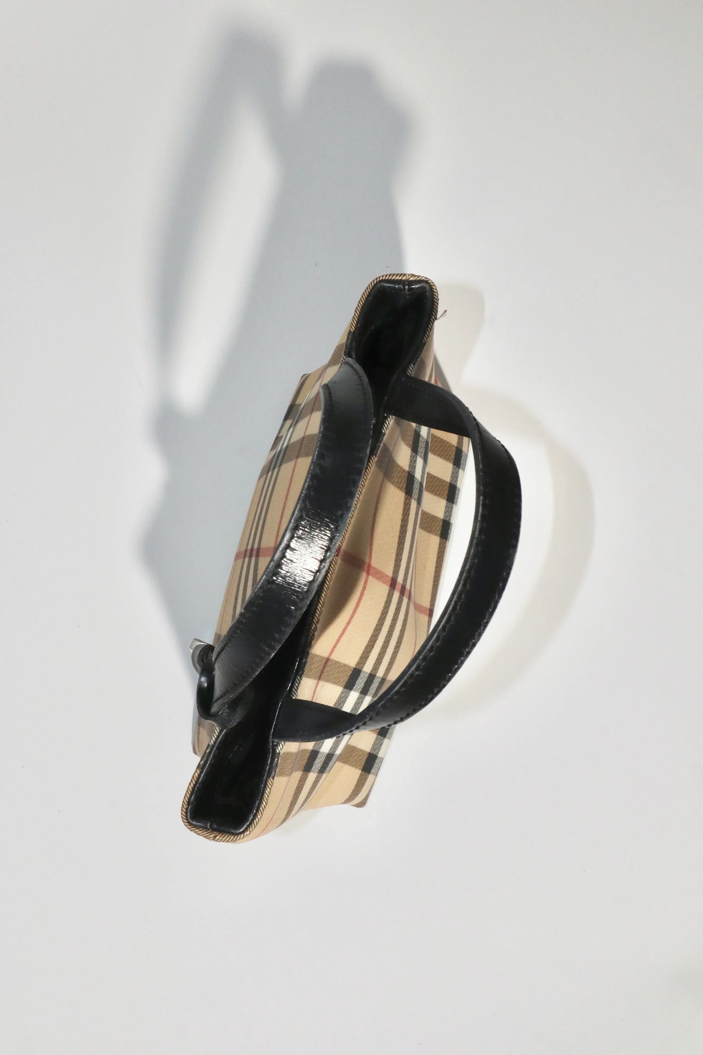 Burberry Beige Check Mini Tote Bag - Girl Seazon