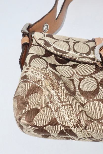 Coach Vintage 2007 Y2K Soho Belt Shoulder Bag in Tan - 100602