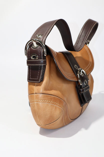 Vintage Coach Soho Large Shoulder Bag & Matching Wallet - F10910