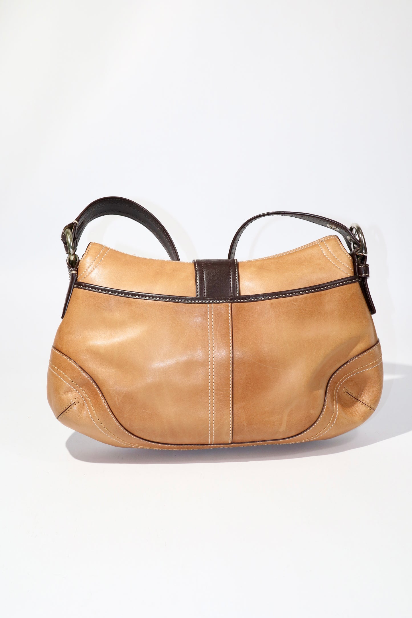 Vintage Coach Soho Large Shoulder Bag & Matching Wallet - F10910