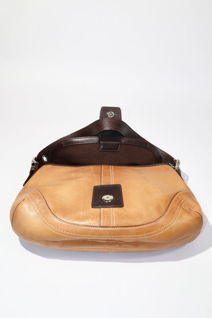 Vintage Coach Soho Large Shoulder Bag & Matching Wallet - F10910