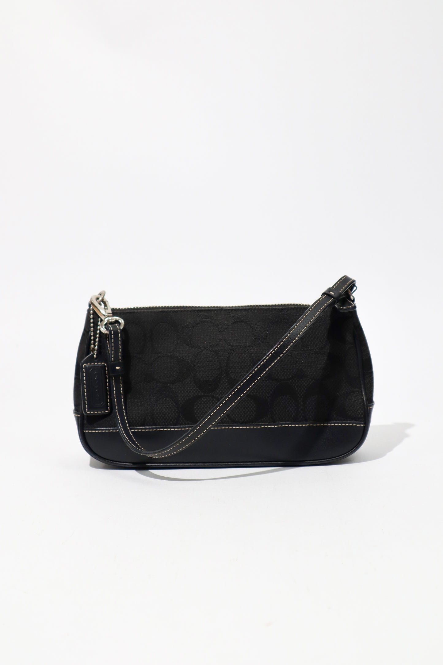 Coach 2001 Vintage Signature Nolita Pouch in Black - 6094