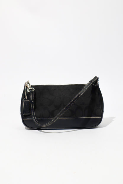 Coach 2001 Vintage Signature Nolita Pouch in Black - 6094