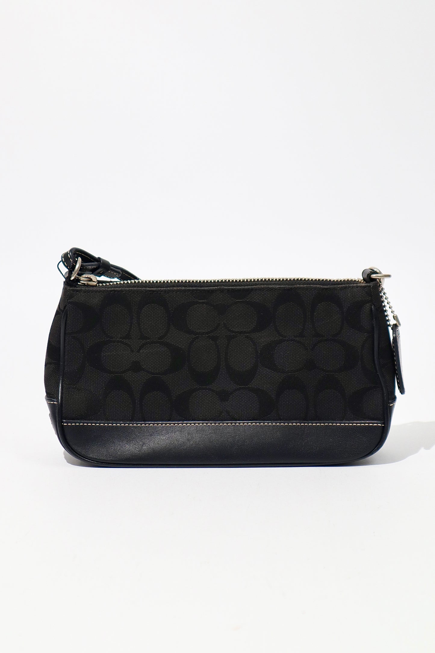 Coach 2001 Vintage Signature Nolita Pouch in Black - 6094