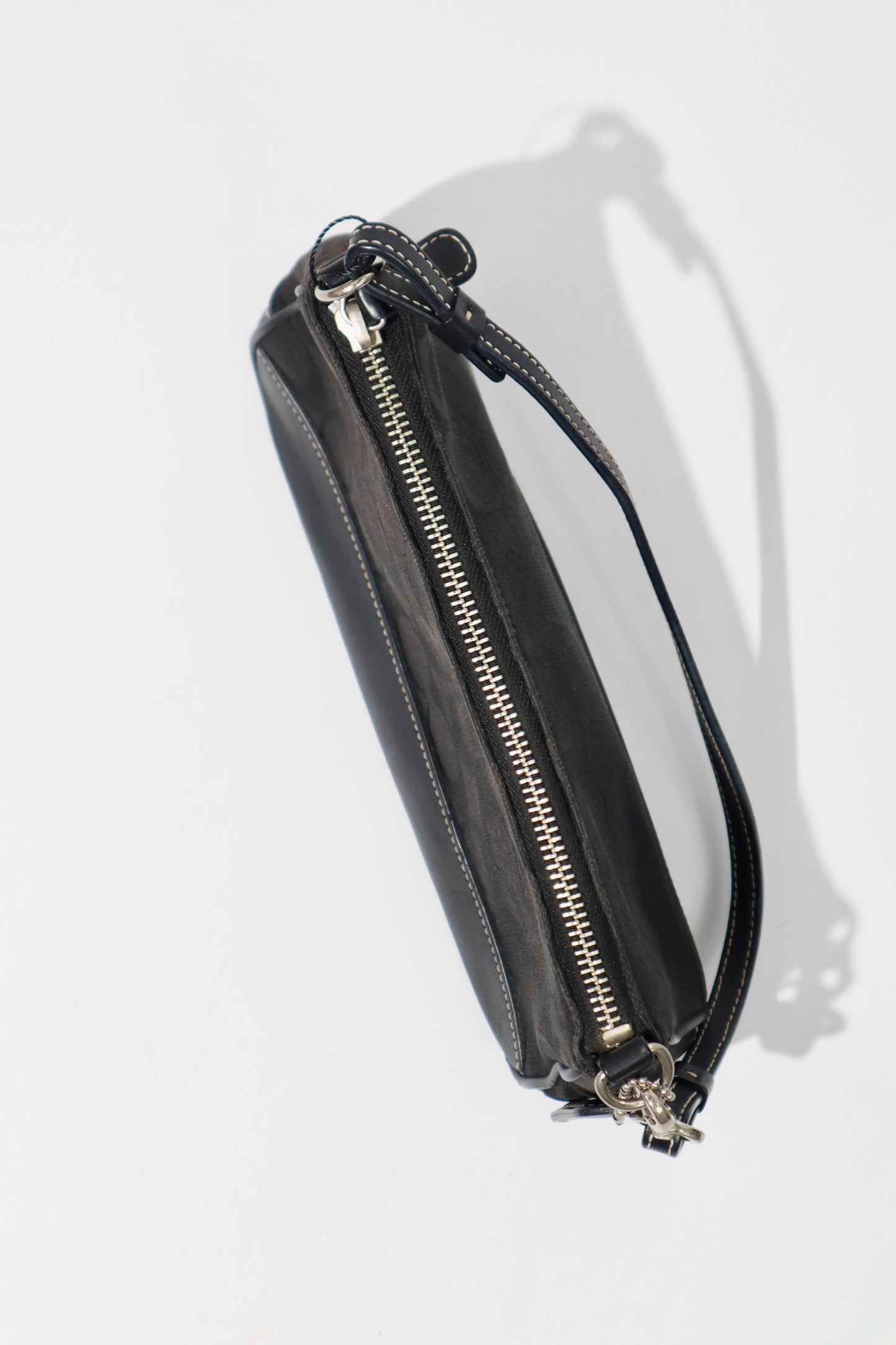 Coach 2001 Vintage Signature Nolita Pouch in Black - 6094