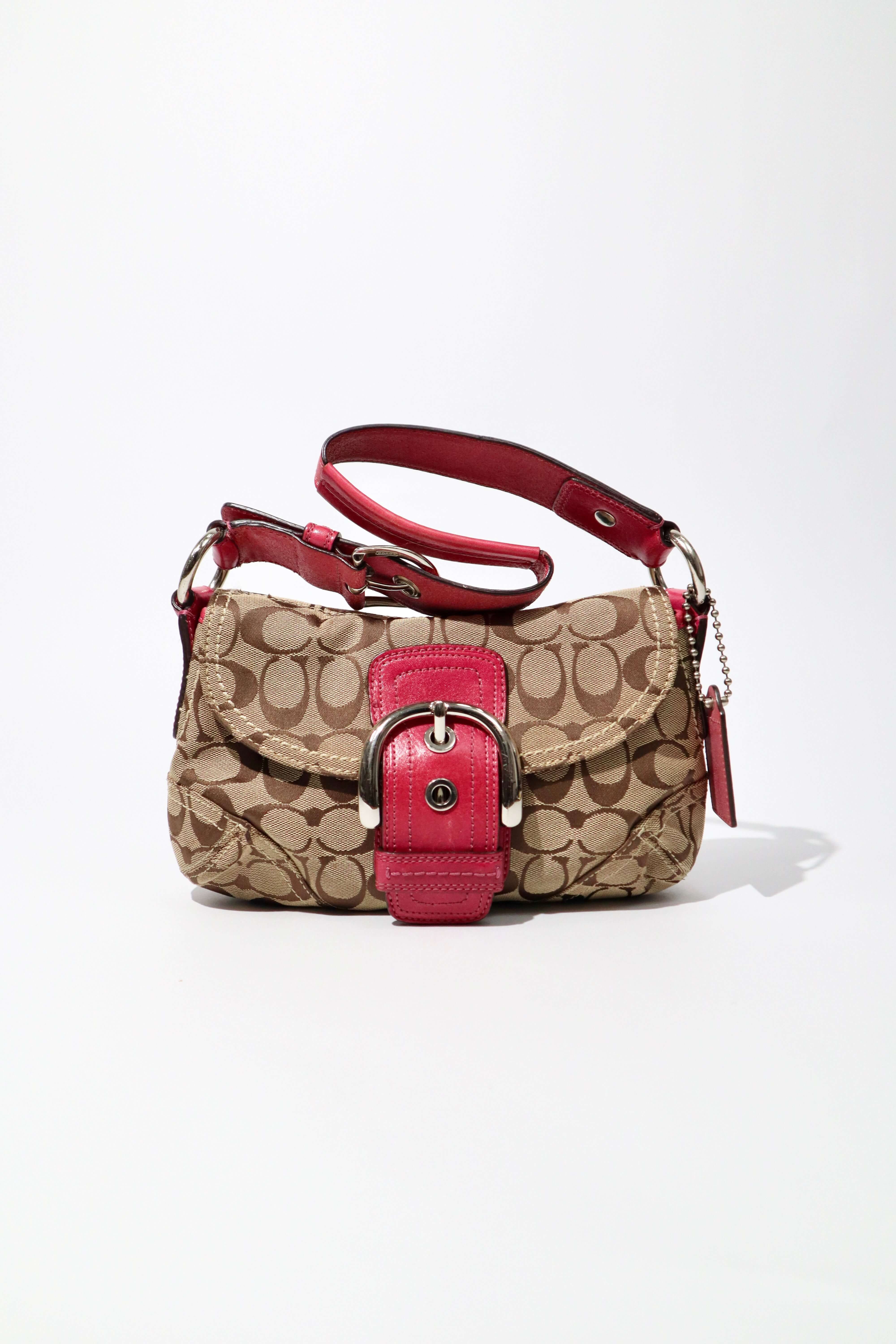 Coach 2005 Vintage Soho Buckle Shoulder Bag in Brown Suede – Girl