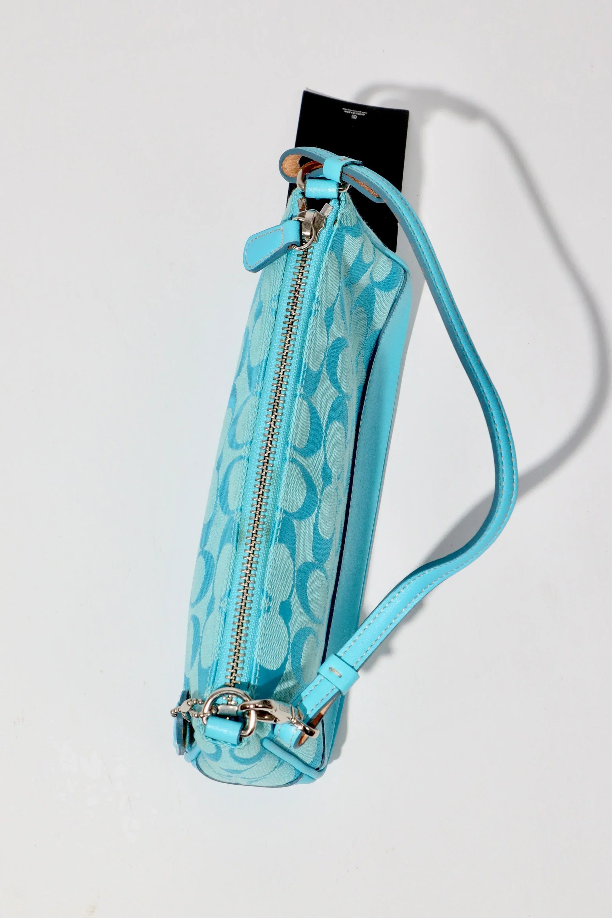 Coach 2004 Vintage Demi Mini Shoulder Bag in Blue - Girl Seazon