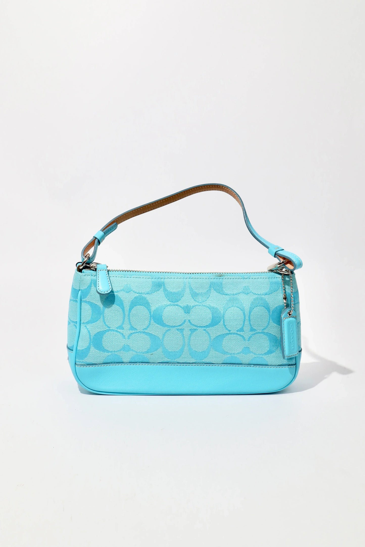 Coach 2004 Vintage Demi Mini Shoulder Bag in Blue - Girl Seazon