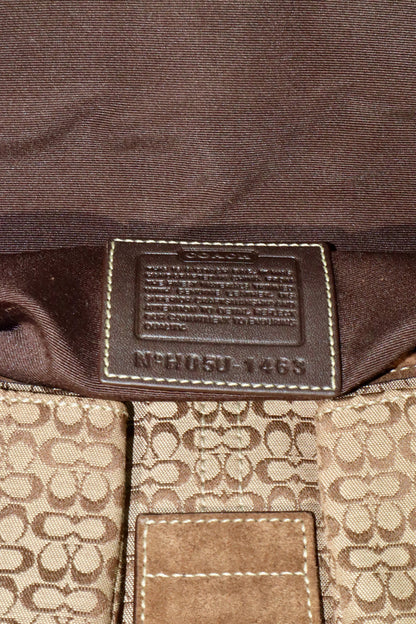 Coach 2005 Vintage Soho Buckle Shoulder Bag in Brown Suede - Girl Seazon