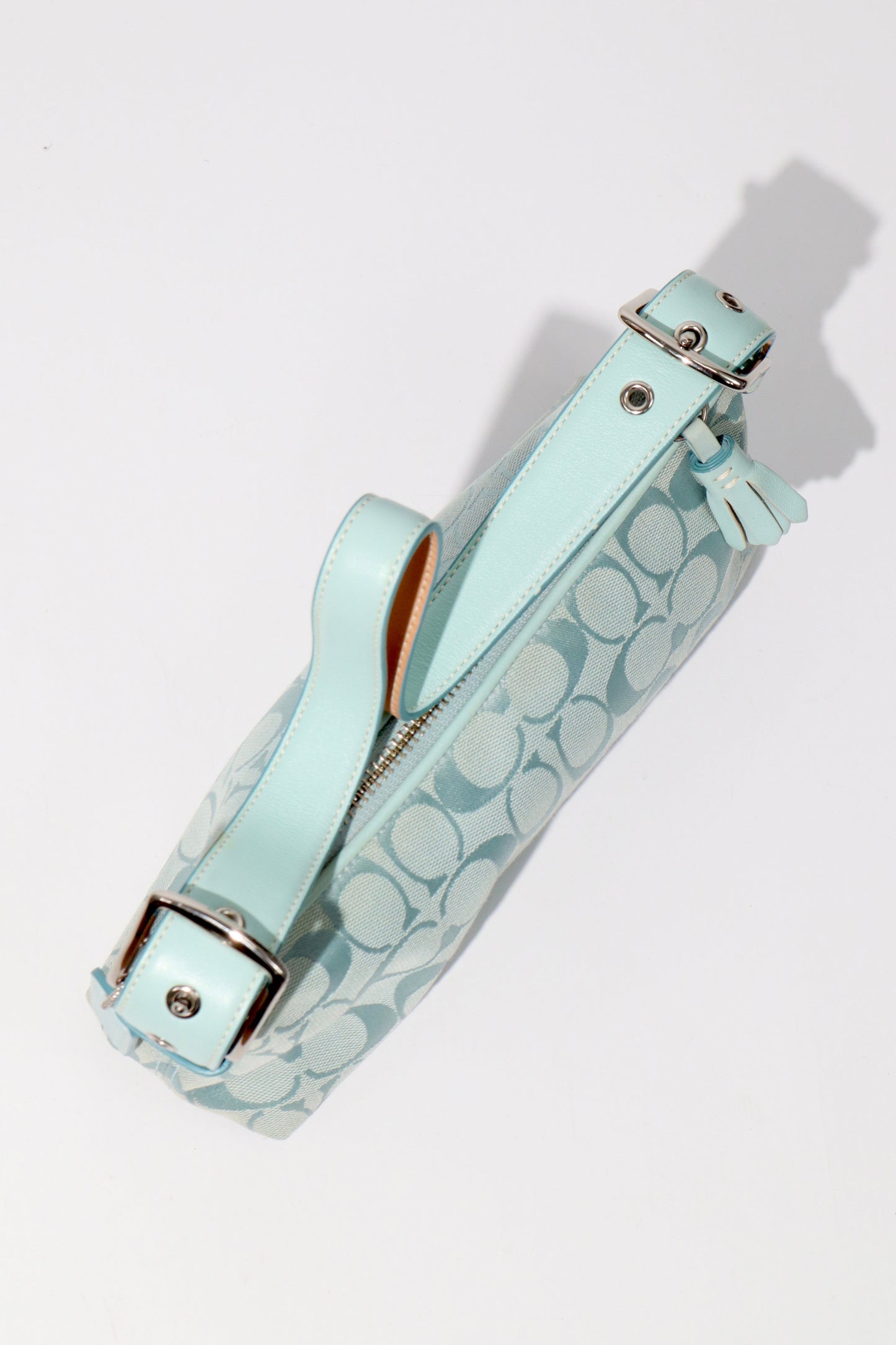 Coach Vintage 2004 Turquoise Demi Shoulder Bag - Girl Seazon