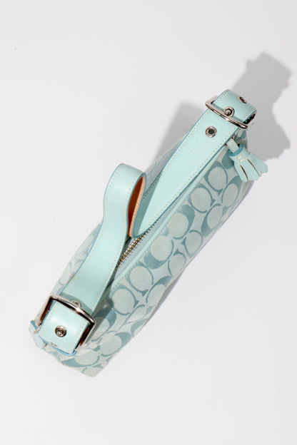 Coach Vintage 2004 Turquoise Demi Shoulder Bag - Girl Seazon