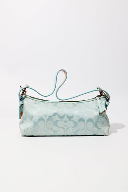 Coach Vintage 2004 Turquoise Demi Shoulder Bag - Girl Seazon
