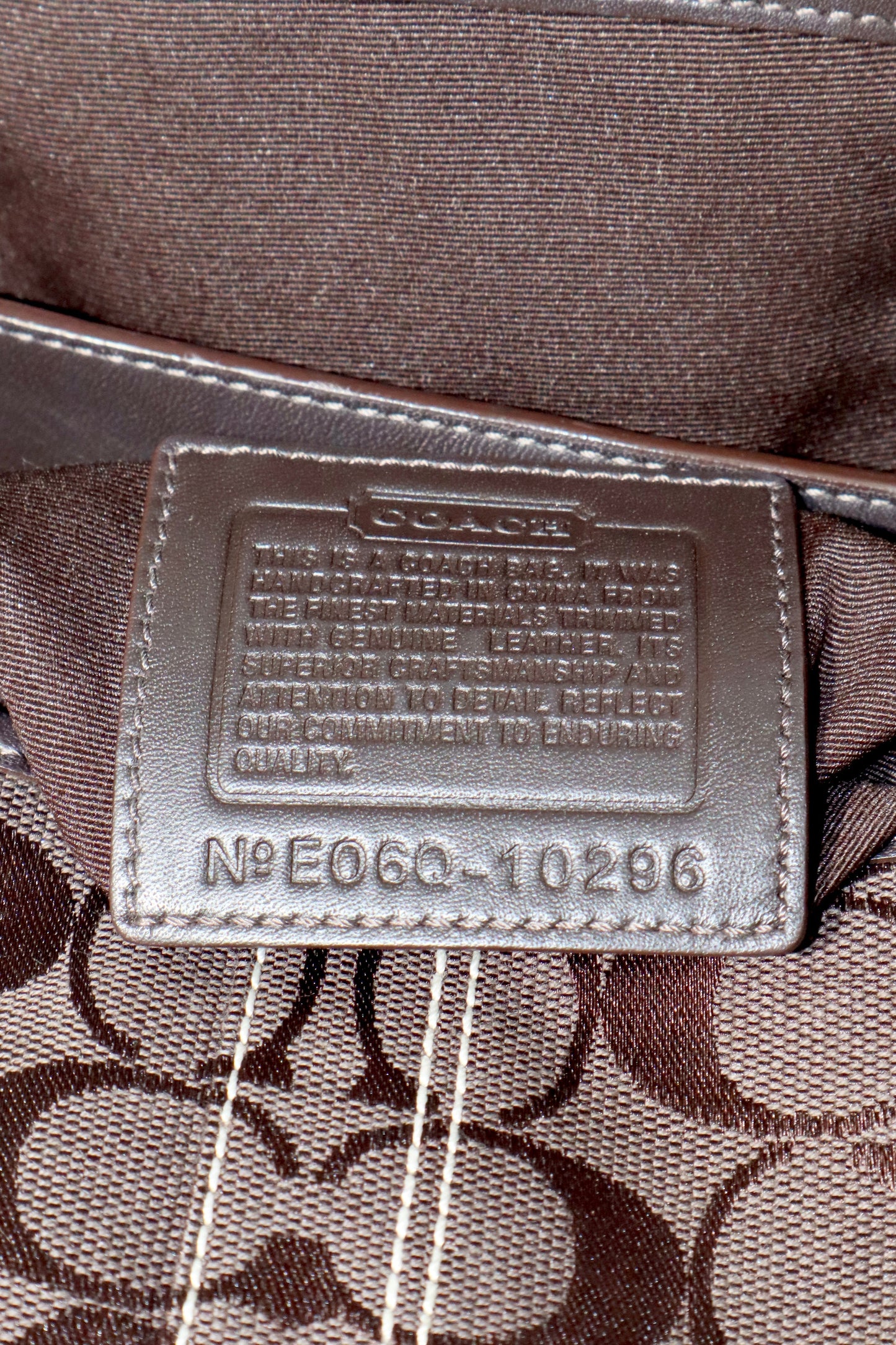 Coach Vintage 2006 Y2K Soho Belt Shoulder Bag in Brown - Girl Seazon