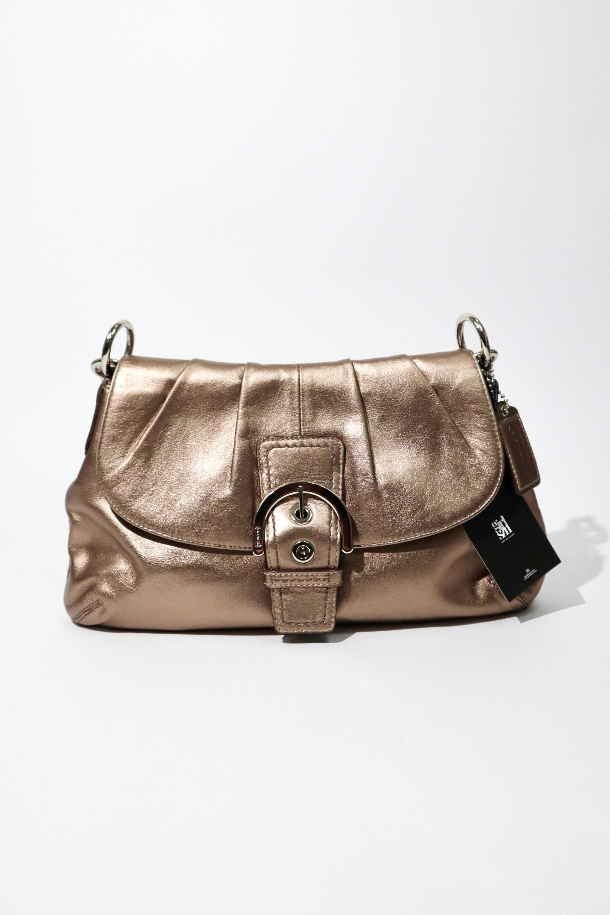 Coach Vintage 2011 Soho Metallic Bronze Shoulder Bag - Girl Seazon