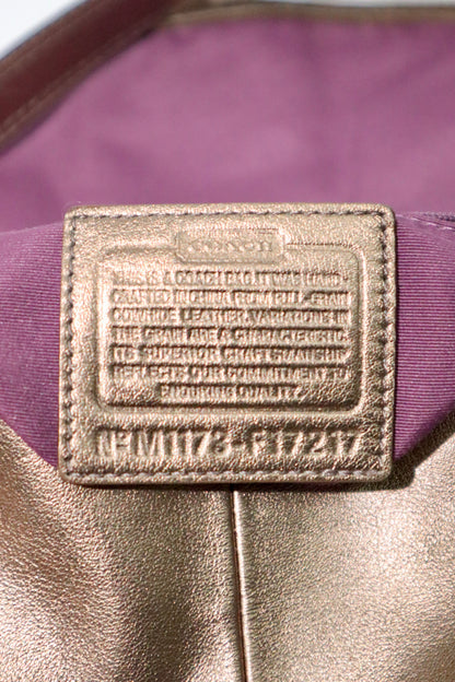 Coach Vintage 2011 Soho Metallic Bronze Shoulder Bag - Girl Seazon