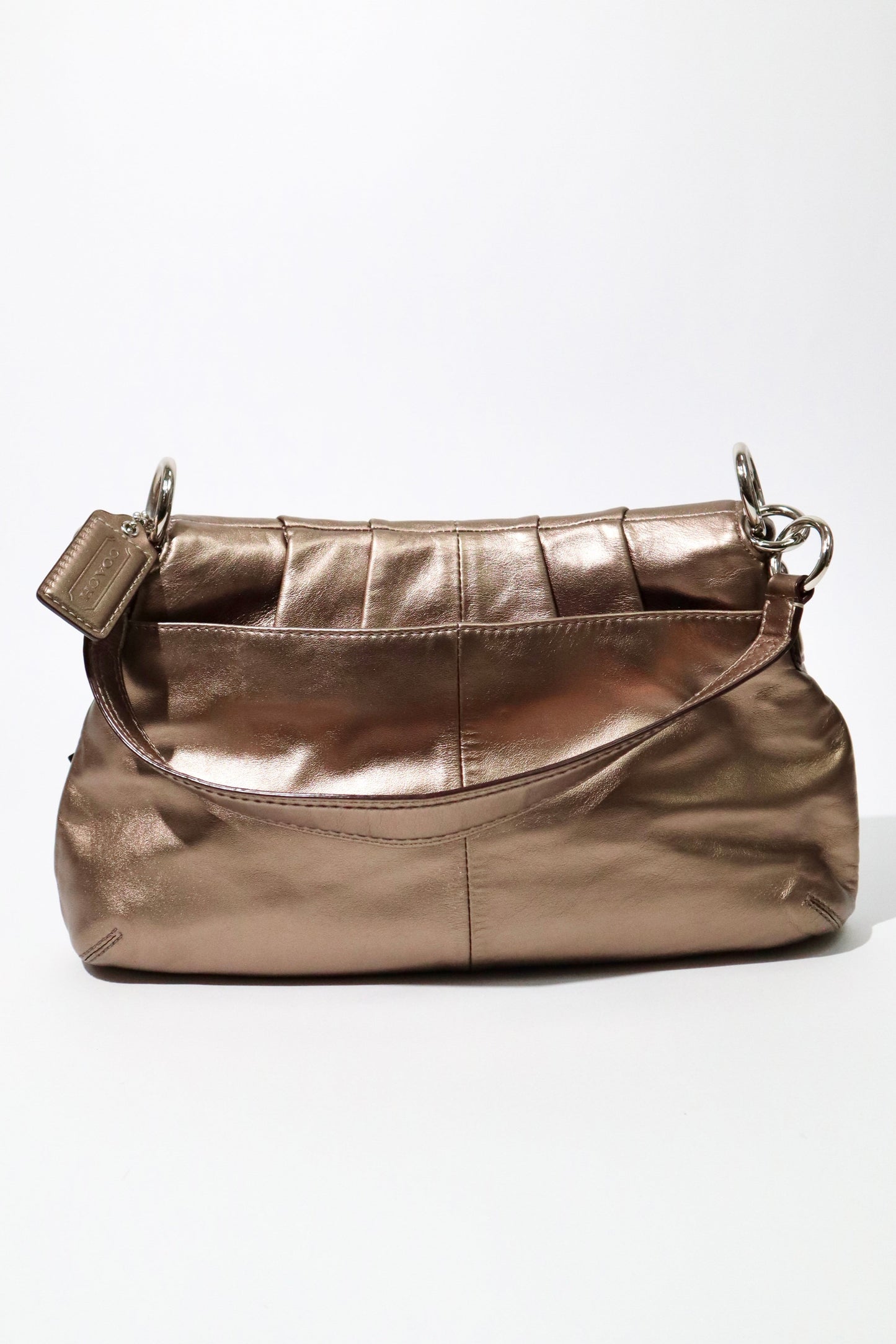 Coach Vintage 2011 Soho Metallic Bronze Shoulder Bag - Girl Seazon