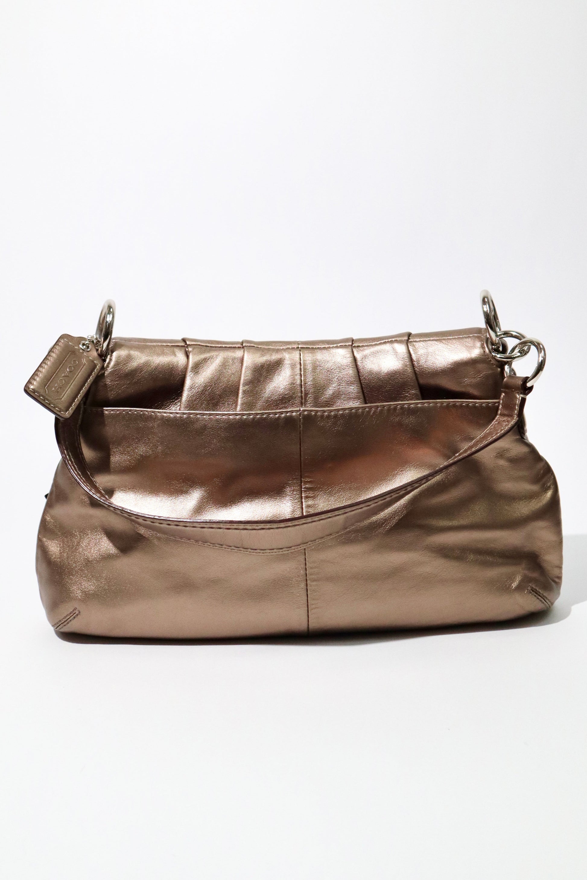 Coach Vintage 2011 Soho Metallic Bronze Shoulder Bag - Girl Seazon