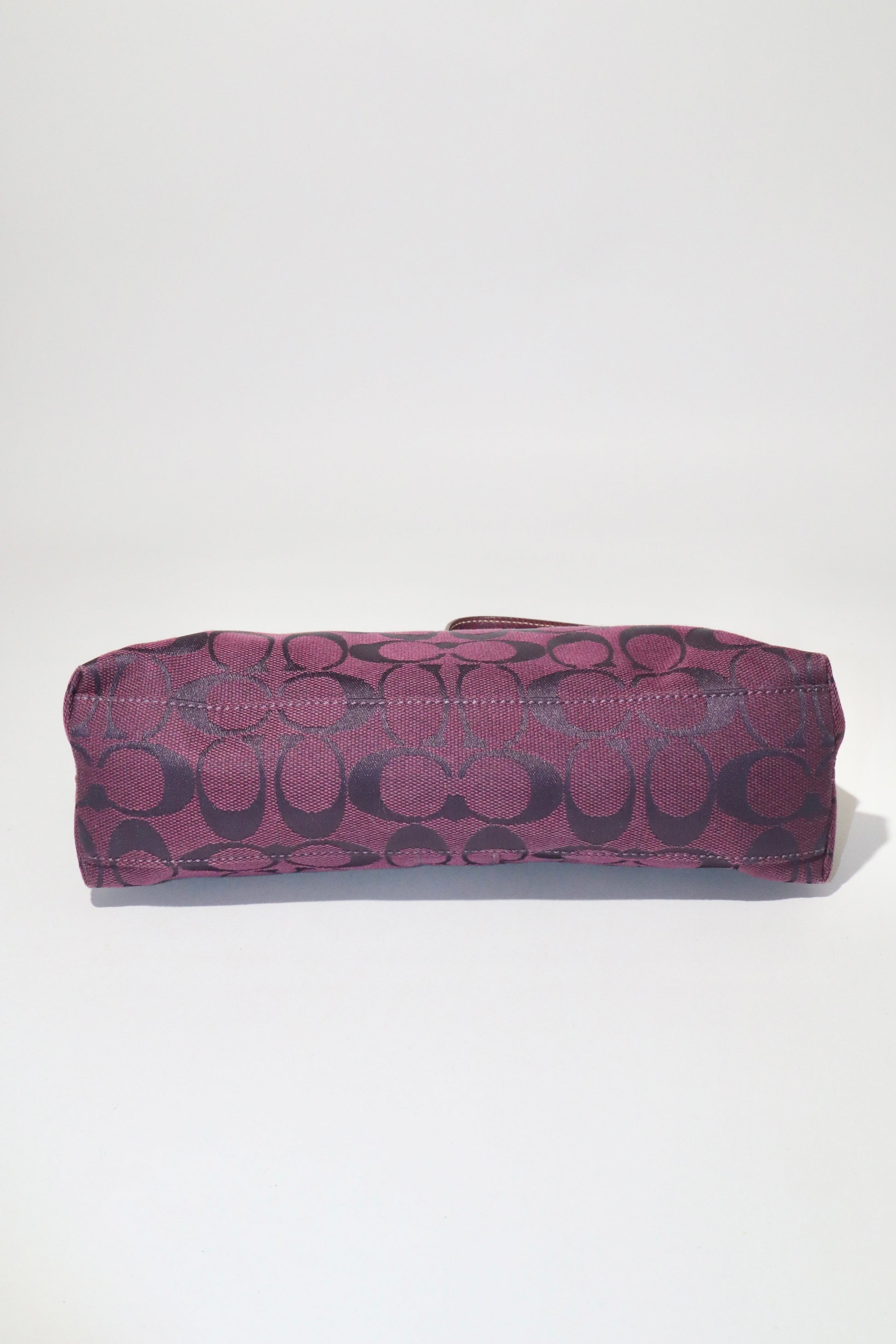 Coach Vintage Baguette Shoulder Bag in Purple - Girl Seazon